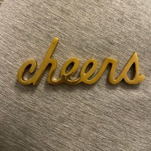 West elm gold cheers weight